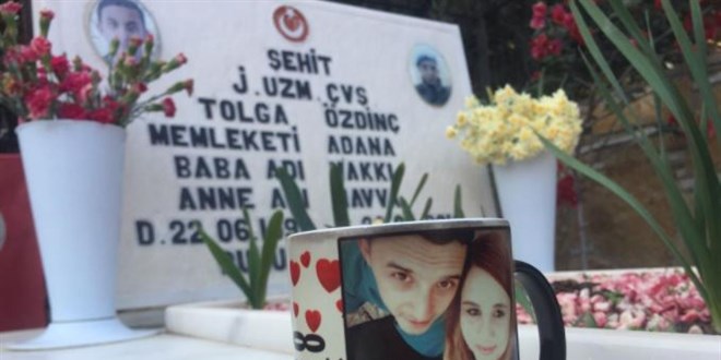 17 günlük evliyken doğum gününde eşi şehit oldu