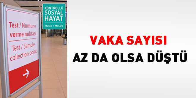 Vaka sayısı az da olsa düştü