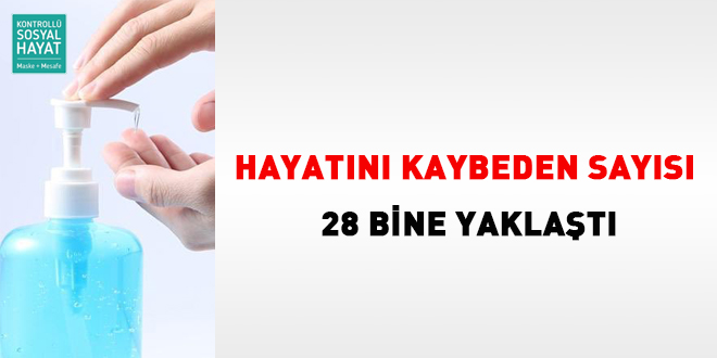 Toplam hayatını kaybeden sayısı 28 bine yaklaştı