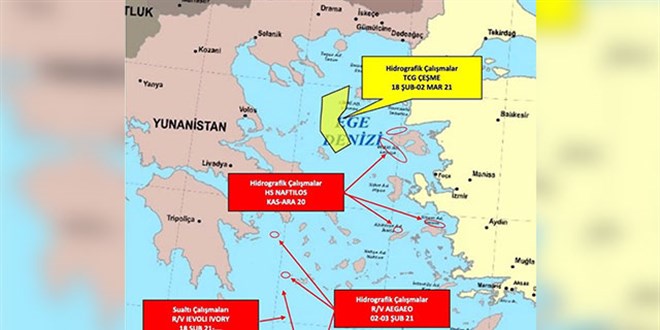 Yunanistan'ın gerginliği tırmandıran faaliyetleri devam ediyor