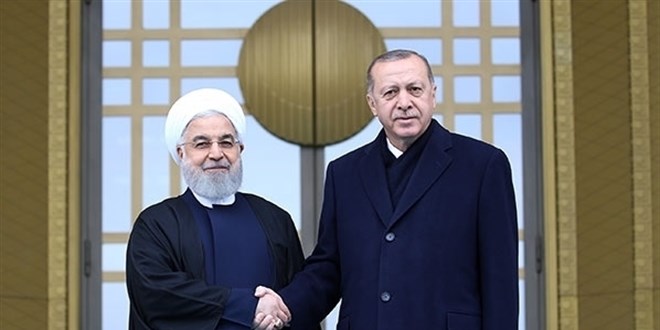 Cumhurbaşkanı Erdoğan ile İran Cumhurbaşkanı görüştü