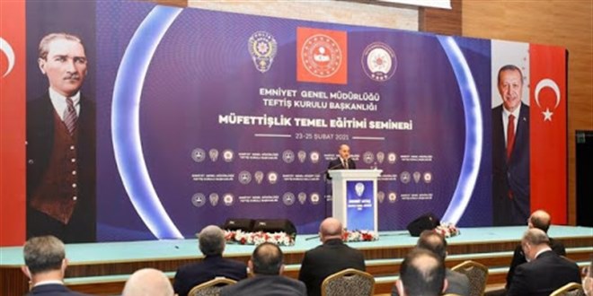 EGM, 'Müfettişlik Temel Eğitim Semineri' düzenledi