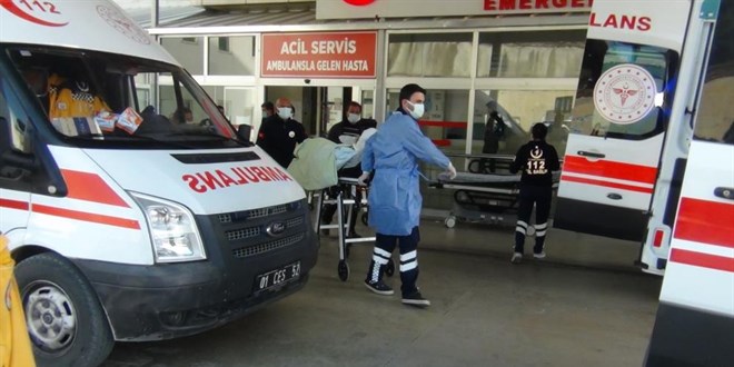 İlçe Devlet Hastanesi'ndeki yangın paniğe neden oldu