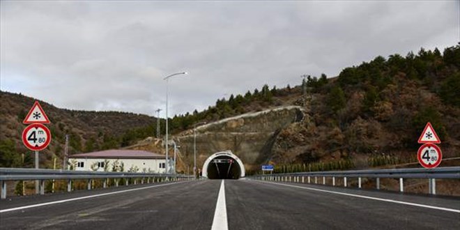 Ankara'nın en uzun tüneli yarın açılacak