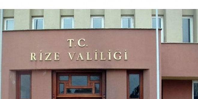 Rize Valilii: Krmz bu ehre hi yakmyor