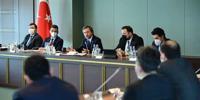 İletişim Başkanı Altun, basın müşavirleri ile bir araya geldi