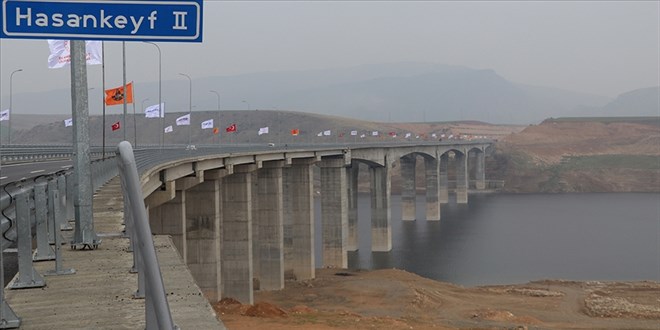 Hasankeyf-2 Köprüsü açılışa hazırlanıyor