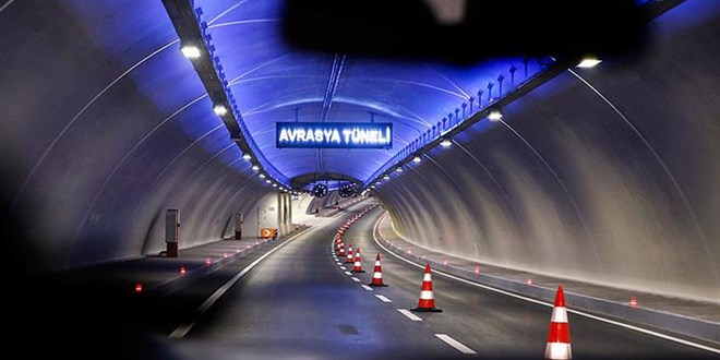 Avrasya Tüneli'ni 4 yılda 4,1 milyon sürücü kullandı