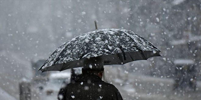 Meteoroloji'den 3 ilimiz için kuvvetli kar uyarısı