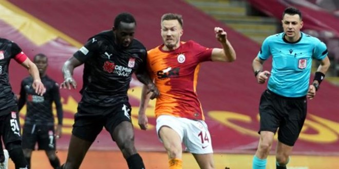 Galatasaray'ın evindeki galibiyet serisi bitti