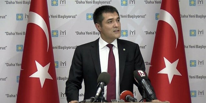 İYİ Parti İstanbul Başkanı Kavuncu 1 gün sonra kınadı