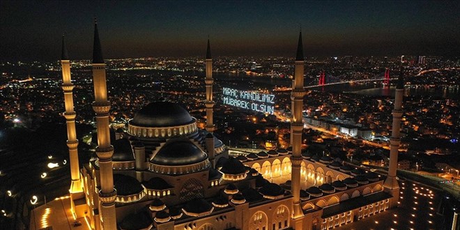 Miraç gecesi yarın idrak edilecek
