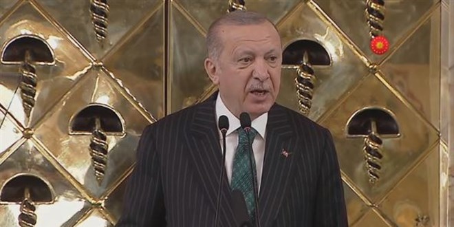 Erdoğan: 84 milyon için İstiklal Marşı ortak bir buluşma noktası