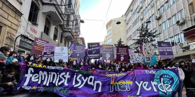 Valilik: 8 Mart'taki eyleme katılan 13 kişi gözaltına alındı