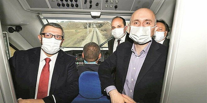 Kara ve havada altyapı tamam sıra rayda