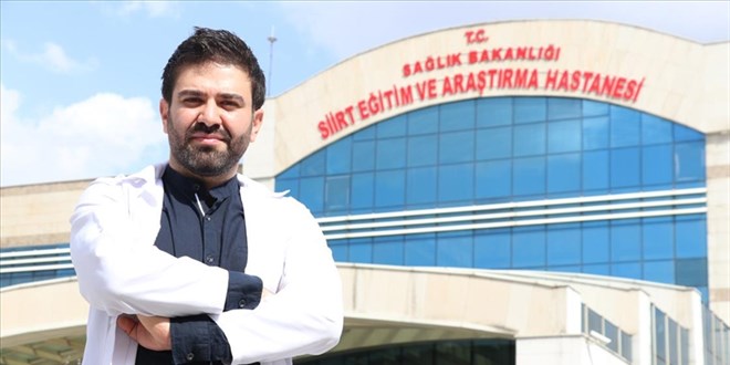 Dünyaya gözlerini açtığı hastanede şifa dağıtıyor
