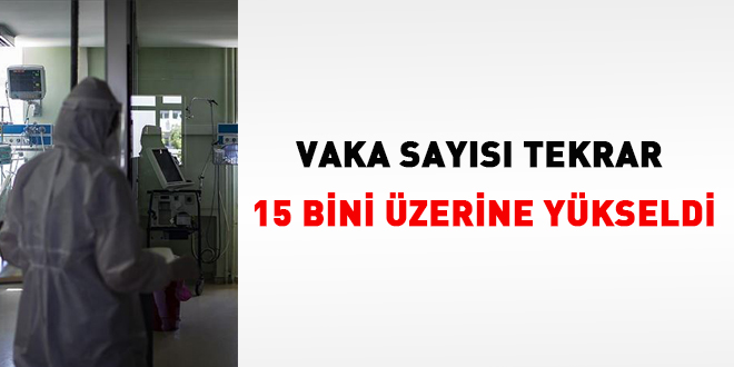 Vaka sayısı 15 bini geçti