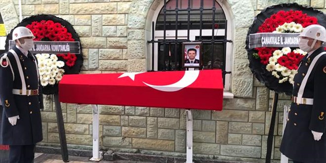 Batan teknede yaşamını yitiren tim komutanı son yolculuğa uğurlandı