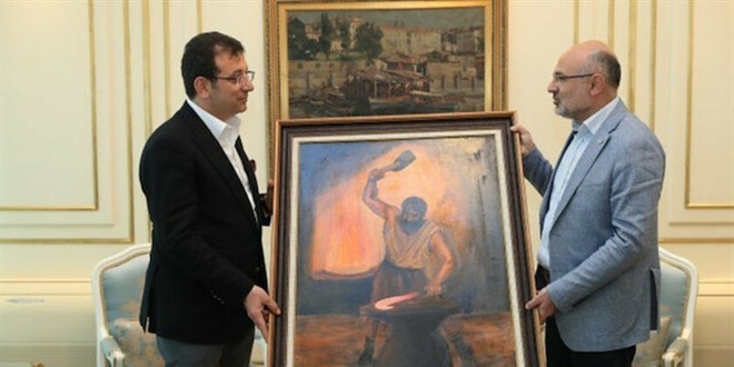 HDP'li heyet Ekrem İmamoğlu'nu ziyaret etti