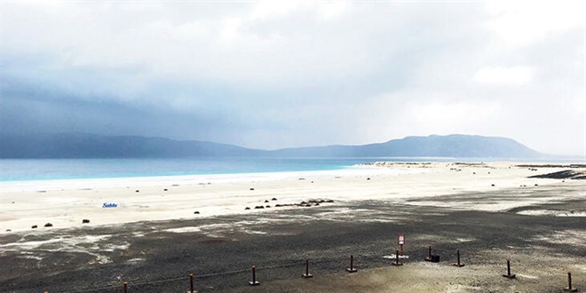 Salda Gölü'ne girişte sınırlama geldi