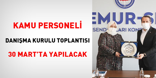 Kamu Personeli Danışma Kurulu tarihi belirlendi: 30 Mart
