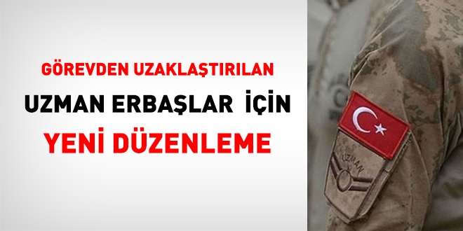 Görevden uzaklaştırılan Jandarma personeli için düzenleme