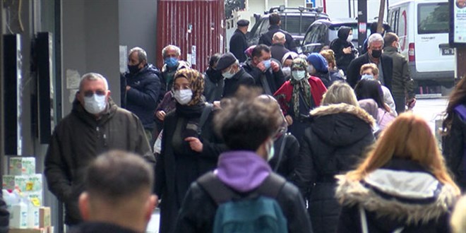 Vaka sayısında 3 haftadır zirvede olan Samsun'da cadde ve sokaklar dolu