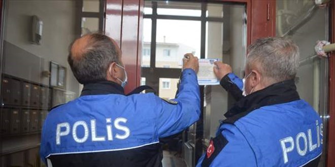 Polis kapı kapı gezip ev ziyareti uyarısı yaptı