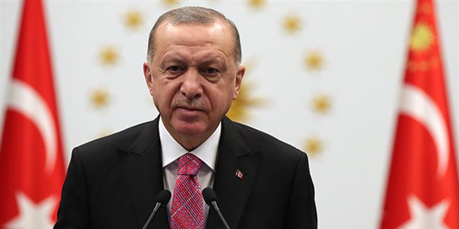 Cumhurbakan Erdoan'dan Berat Kandili mesaj