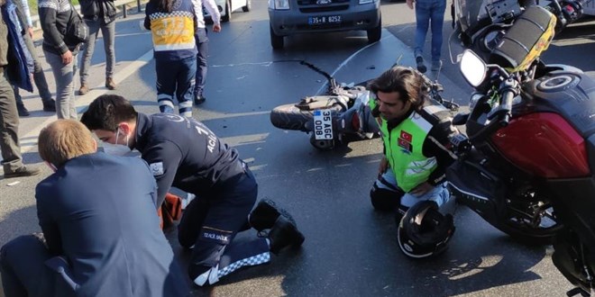 Adliye personeli motosiklet kazasında hayatını kaybetti
