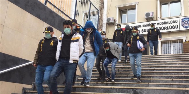 1 milyon 420 bin TL'lik vurgun yapan şüpheliler yakalandı