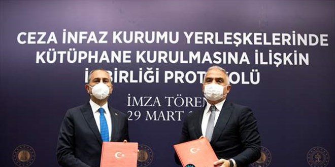 Kampüs cezaevlerine kütüphane kurulacak