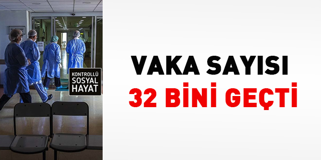 Vaka sayısı 32 bini geçti