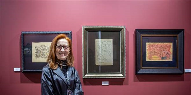 Picasso'nun eseri Ankara'da 34 bin Avro'dan satışa sunuldu
