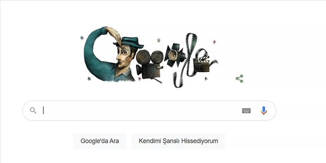 Google, Sadri Alk'n doum gnn kutlad