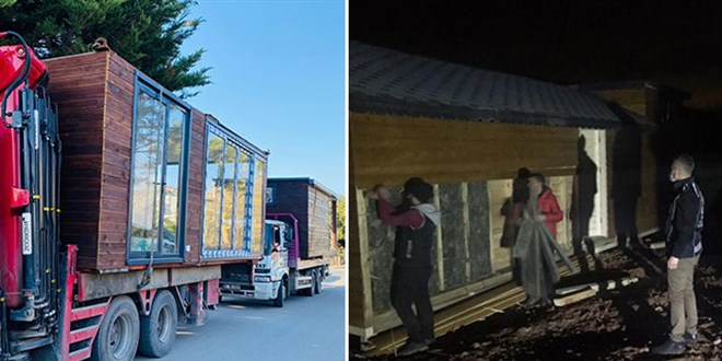 Pandeminin gözdesi Şile'de 'kaçak konteyner' savaşı