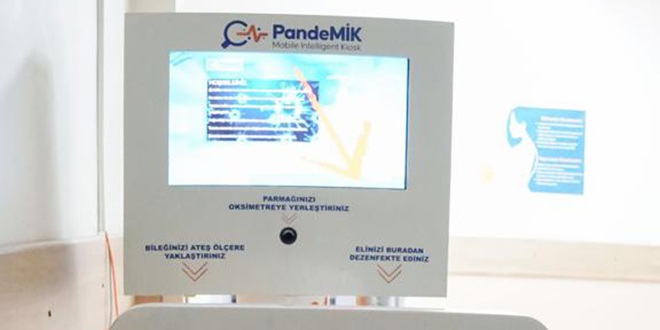 Bu cihaz ile sağlık çalışanları hastalarla daha az temas kuracak