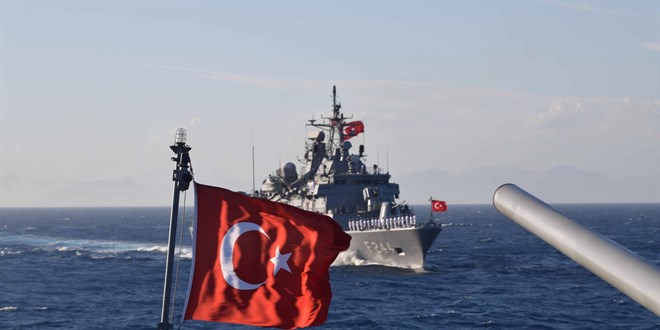 'Türkiye Doğu Akdeniz'de en güçlü donanmaya sahip'