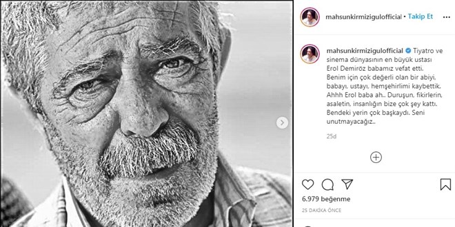 Usta oyuncu Erol Demiröz hayatını kaybetti