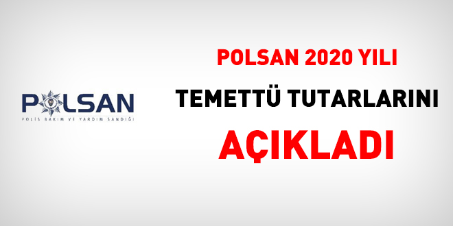 POLSAN 2020 ylna ait temett tutarlarn aklad