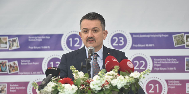 Bakan Pakdemirli, İzmir'de hayata geçirecekleri 35 projeyi açıkladı