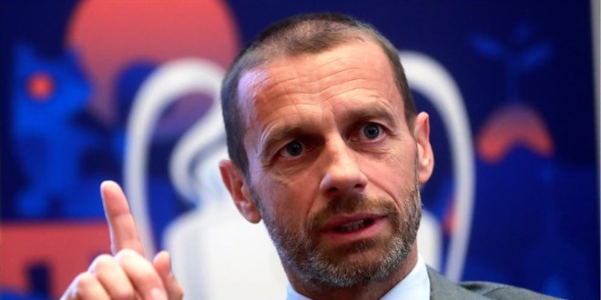 UEFA Başkanı: Süper Lig'de oynayacak oyuncular milli takımlarda oynayamayacak
