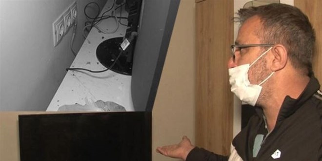 5 apartmanda voltaj krizi, tüm elektronik cihazlar bozuldu