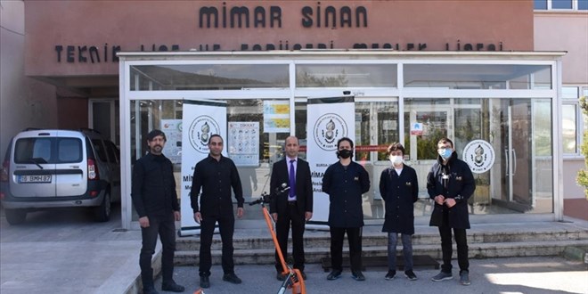Meslek lisesinde üretildi, siparişler gelmeye başladı