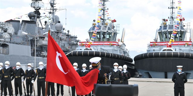 TCG Kızılırmak ve TCG Yeşilırmak römorkörleri hizmete girdi