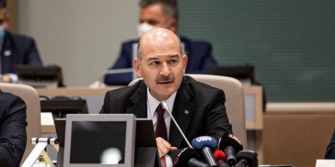 ileri Bakan Soylu: Toplanma alan says 25 bin 570