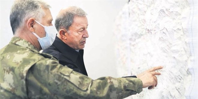 PKK'nın istihbarat kampı yerle bir
