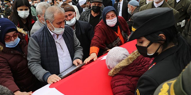 Şehit Uzman Çavuş Çakar, son yolculuğuna uğurlandı