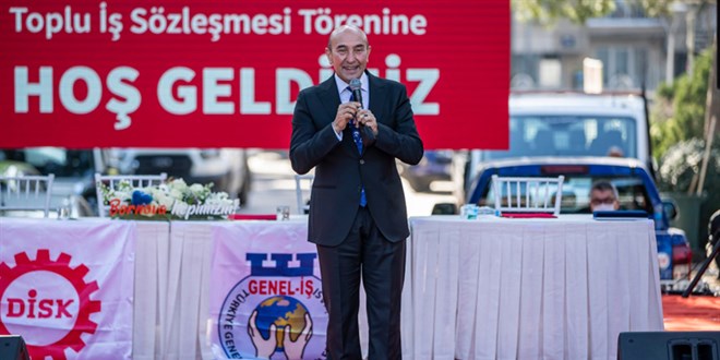 İzmir'de 7 bin işçiyi kapsayan toplu iş sözleşmesi imzalandı