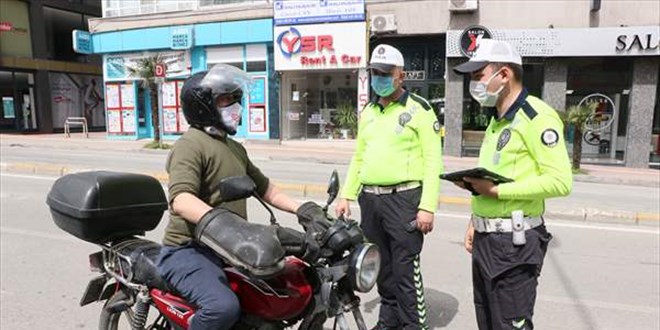 İzolasyonda olması gerekirken çalışan motorlu kurye yurda yerleştirildi